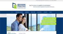 Desktop Screenshot of miroiterie-gueroise.com